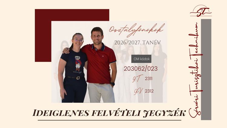 Ideiglenes felvételi jegyzék 2026.