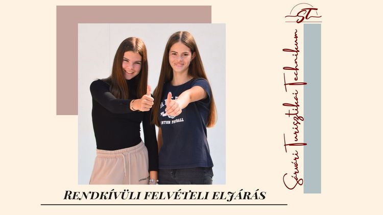 Rendkívüli felvételi eljárás 2025.