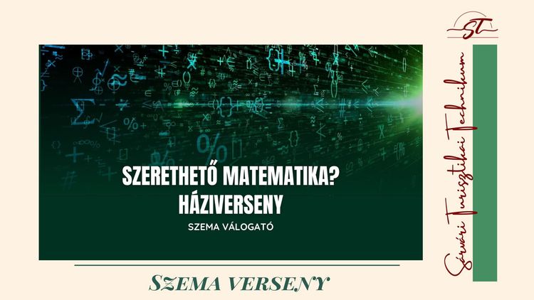 Szerethető a matematika? 2026.