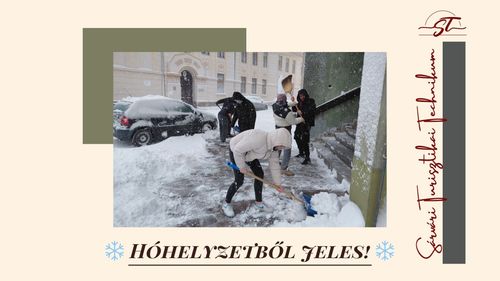 ❄️ Hóhelyzetben összefogással! ❄️