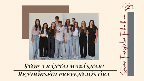 Valódi veszélyek, valós válaszok – Bűnmegelőzési előadás a diákoknak