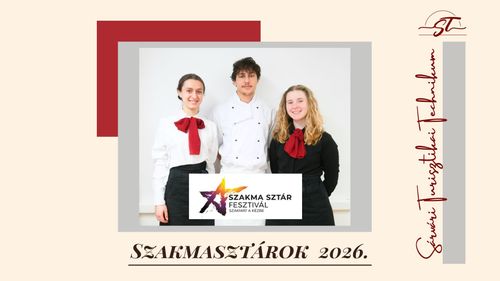 Szakmasztárok iskolánkban 2026.